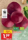 Bio-Rote Bete von BioBio für 1,29 € bei Netto Marken-Discount im Angebot Bio-Rote Bete von BioBio im aktuellen Netto Marken-Discount Prospekt