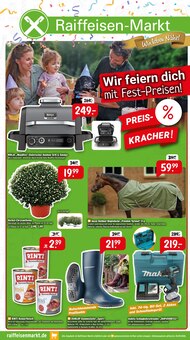 Schuhe im aktuellen Raiffeisenmarkt Prospekt (Münster) Schuhe im Raiffeisenmarkt Prospekt "Wir feiern dich mit Fest-Preisen!" mit 4 Seiten (Münster)