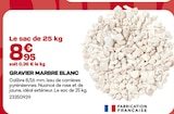 Promo Gravier marbre blanc à 8,95 € dans le catalogue Gedimat à Saint-Maurice-la-Clouère