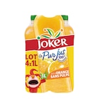 Joker Le Pur Jus Orange Sans Pulpe dans le catalogue Auchan Hypermarché