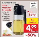 Aktuelles 2-in-1 Ölsprüher & -spender Angebot bei Netto Marken-Discount in Lübeck ab 4,99 €