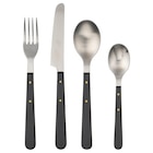 Besteck 24-tlg. schwarz Angebote von DOFTSKÖLD bei IKEA Herford für 29,99 €