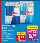 Energy Drink im Angebot bei Netto Marken-Discount in Neuss Energy Drink Angebote von Red Bull bei Netto Marken-Discount Neuss für 3,49 €