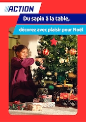 Rideau Angebote im Prospekt "Du sapin à la table, décorez avec plaisir pour Noël" von Action Rideau Angebote im Prospekt "Du sapin à la table, décorez avec plaisir pour Noël" von Action auf Seite 1