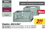 Klappbox „Midi & Mini“ bei toom Baumarkt im Meuselwitz Prospekt für 2,99 €