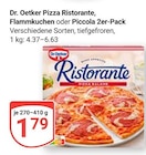 Pizza Ristorante im Angebot bei GLOBUS in Saarbrücken Pizza Ristorante Angebote von Dr. Oetker bei GLOBUS Saarbrücken für 1,79 €