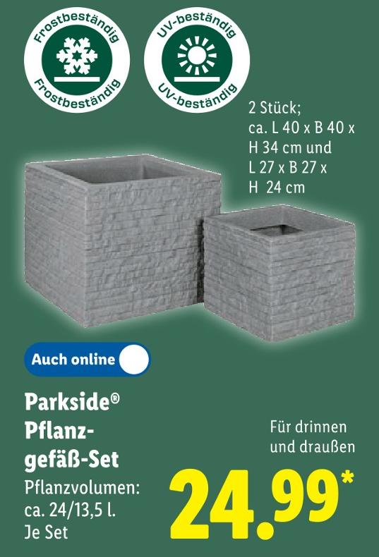 Pflanzgefäß-Set