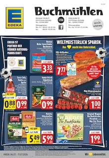 EDEKA Prospekt der Woche "Aktuelle Angebote" Seite 1, 06.07.2026 bis 11.07.2026 für Essen Aktueller EDEKA Prospekt "Aktuelle Angebote" Seite 1 von 24 Seiten für Essen
