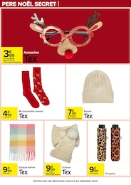 Prix et réduction Echarpe dans le prospectus Carrefour en cours Offre Echarpe dans le catalogue Carrefour du moment à la page 25