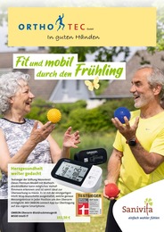 Aktueller Sanitätshaus OrthoTec GmbH Sanitätshäuser Prospekt für Overath: Fit und mobil durch den Frühling mit 6} Seiten, 13.03.2024 - 31.05.2024