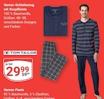 GLOBUS Saarlouis - Herren-Schlafanzug mit Knopfleiste Angebot im Prospekt Herren-Schlafanzug mit Knopfleiste bei GLOBUS im Saarlouis Prospekt für 29,99 €