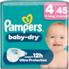 19733 - HYPER - PAMPERS GÉANT 2ÈME À -60% - PAMPERS en promo chez Auchan Hypermarché Cambrai