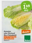 Chinakohl im tegut Prospekt Bio-Chinakohl von demeter oder Bioland im aktuellen tegut Prospekt für 1,49 €