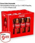 Aktuelle Coca Cola Angebote bei GLOBUS in Gera Aktuelles Limonade Angebot bei GLOBUS in Gera ab 9,49 €