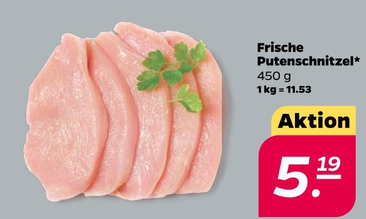 Frische Putenschnitzel