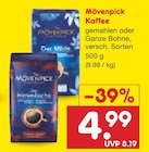 Kaffee gemahlen oder Ganze Bohne bei Netto Marken-Discount im Wolfenbüttel Prospekt für 4,99 €