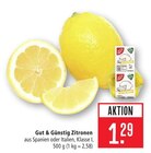Zitronen im Angebot bei Marktkauf in Heilbronn Zitronen Angebote von Gut & Günstig bei Marktkauf Heilbronn für 1,29 €