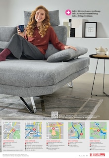 Couch im Höffner Prospekt "POLSTER SPEZIAL!" mit 20 Seiten (Fürth)
