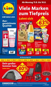 Lidl Prospekt "LIDL LOHNT SICH" mit  Seiten (Pfullingen)