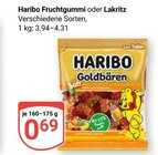 Aktuelle Haribo Angebote bei GLOBUS in Wiesbaden Aktuelles Fruchtgummi oder Lakritz Angebot bei GLOBUS in Wiesbaden ab 0,69 €