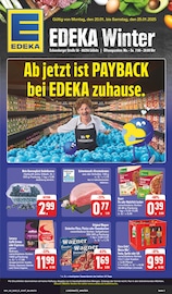 Aktueller EDEKA Supermarkt Prospekt in Bad Schlema und Umgebung, "Wir lieben Lebensmittel!" mit 28 Seiten, 20.01.2025 - 25.01.2025