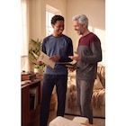 Pyjama velours raglan homme - TEX en promo chez Carrefour Pyjama velours raglan homme - TEX dans le catalogue Carrefour