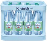 Mineralwasser im Angebot bei REWE in Kamp-Lintfort Mineralwasser Angebote von Rheinfels Quelle bei REWE Kamp-Lintfort für 5,49 €