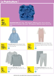 Offre Vêtement Bébé dans le catalogue Carrefour du moment à la page 63