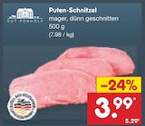 Aktuelles Puten-Schnitzel Angebot bei Netto Marken-Discount in Jena ab 3,99 €