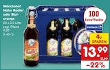 Natur Radler Angebote von Mönchshof bei Netto Marken-Discount Krefeld für 13,99 €