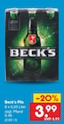 Beck's Pils im Angebot bei Netto Marken-Discount in Seevetal Beck's Pils Angebote von Beck's bei Netto Marken-Discount Seevetal für 3,99 €