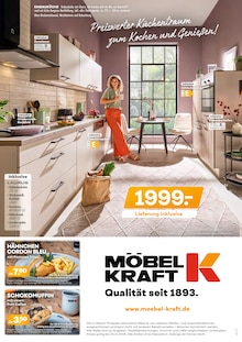 Brot im aktuellen Möbel Kraft Prospekt (Lübeck) Brot im Möbel Kraft Prospekt "MARKENKÜCHEN ZUM SPARPREIS" mit 24 Seiten (Lübeck)