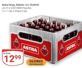 Urtyp, Rakete oder Rotlicht im Angebot bei GLOBUS in Saarlouis Urtyp, Rakete oder Rotlicht Angebote von Astra bei GLOBUS Saarlouis für 12,99 €
