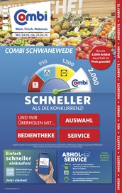 Aktueller combi Supermarkt Prospekt in Schwanewede und Umgebung, "Markt - Angebote" mit 2 Seiten, 04.08.2025 - 23.08.2025