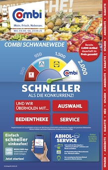Aktueller combi Prospekt "Markt - Angebote" Seite 1 von 2 Seiten für Schwanewede