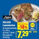 Lammlachse im Angebot bei Lidl in Leonberg Lammlachse Angebote von Deluxe bei Lidl Leonberg für 7,29 €