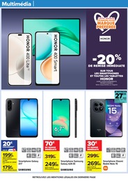 Offre Samsung dans le catalogue Carrefour du moment à la page 83