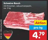 Schweine-Bauch Angebote bei Netto Marken-Discount Wilhelmshaven für 4,79 €
