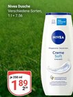 Dusche Creme Soft im Angebot bei GLOBUS in Zwickau Dusche Creme Soft Angebote von Nivea bei GLOBUS Zwickau für 1,89 €
