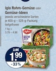 Rahm-Gemüse von Iglo im aktuellen V-Markt Prospekt für 1,99 €