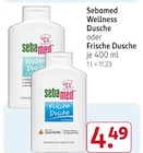 Wellness Dusche oder Frische Dusche Angebote von Sebamed bei Rossmann Hoyerswerda für 4,49 €