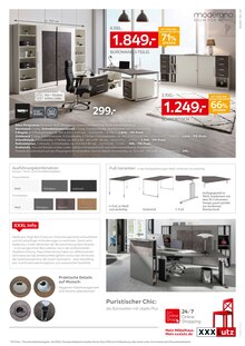 Kleiderschrank im XXXLutz Möbelhäuser Prospekt "Büro Spezial" mit 8 Seiten (Regensburg)