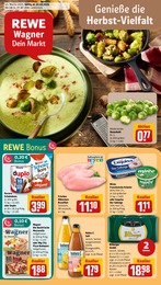 REWE Prospekt für Rehlingen-Siersburg mit 32 Seiten REWE Prospekt "Dein Markt" für Rehlingen-Siersburg, 32 Seiten, 20.10.2025 - 25.10.2025