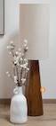 Grande lampe en bois en promo chez B&M Grande lampe en bois dans le catalogue B&M