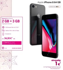 iPhone 8 + MagentaMobil Special bei A-Team Mobilfunk-Concept GmbH in Leverkusen iPhone 8 + MagentaMobil Special im Angebot bei A-Team Mobilfunk-Concept GmbH Leverkusen für 1,00 €