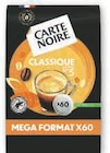 Café Dosettes - CARTE NOIRE - U Express Café Dosettes - CARTE NOIRE à 3,95 € dans le catalogue U Express
