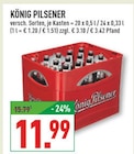 KÖNIG PILSENER Angebote von König Pilsener bei Marktkauf Rheda-Wiedenbrück für 11,99 €