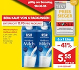 Haltbare Milch 3,5% Angebote von Weihenstephan bei Netto Marken-Discount Hoyerswerda für 5,55 €