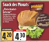 Snack des Monats 'Fleischsalat-Inferno' bei EDEKA im Dinslaken Prospekt für 4,20 €
