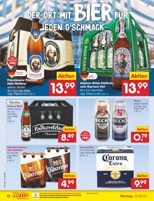Bier im Netto Marken-Discount Prospekt "Aktuelle Angebote" mit 60 Seiten (Neumarkt (Oberpfalz))